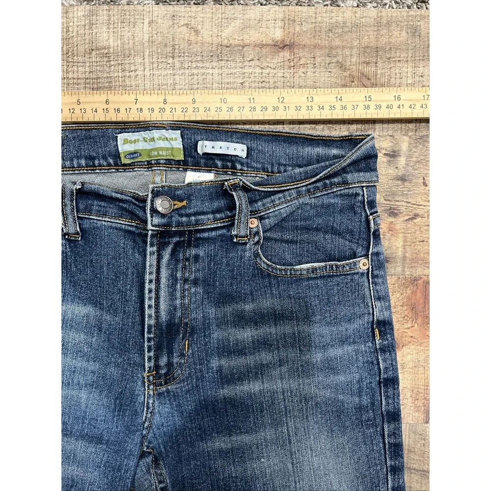 Vintage‎ Old Navy Bootcut Low Waist Jean Sz 8 (2406)